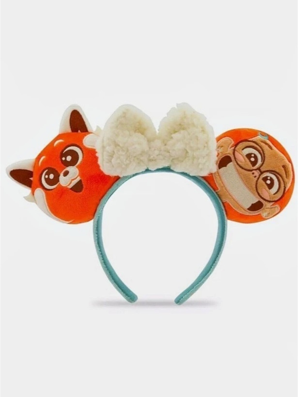 Disney Parks Turning Red Panda Power Ear Headband, Orange & White